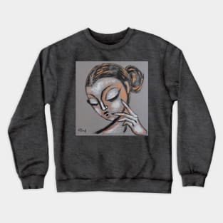 Reflecting Muse - Portrait Crewneck Sweatshirt